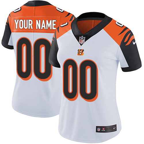 Personalized Cincinnati Bengals Elite White Road Women’s Jersey NFL Untouchableized jerseys