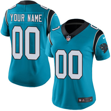 Personalized Carolina Panthers Elite Blue Alternate Women’s Jersey NFL Untouchableized jerseys