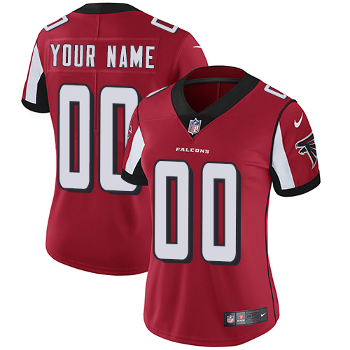 Personalized Atlanta Falcons Elite Red Home Women’s Jersey NFL Untouchableized jerseys