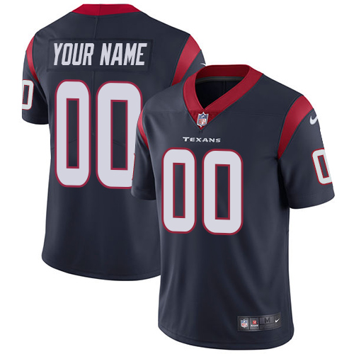 Personalized Houston Texans Elite Navy Blue Home Youth Jersey NFL Untouchableized jerseys
