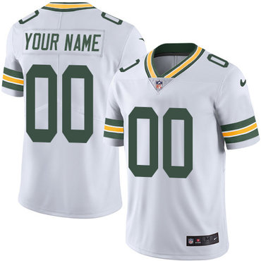 Personalized Green Bay Packers Elite White Road Youth Jersey NFL Untouchableized jerseys