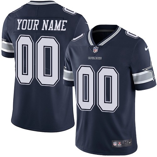 Personalized Dallas Cowboys Limited Navy Blue Home Youth Jersey NFL Untouchableized jerseys