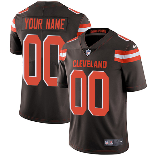 Personalized Cleveland Browns Elite Brown Home Youth Jersey NFL Untouchableized jerseys