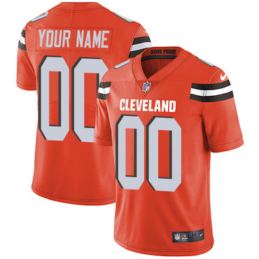 Personalized Cleveland Browns Elite Orange Alternate Youth Jersey NFL Untouchableized jerseys
