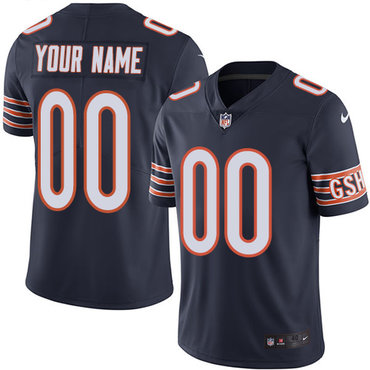 Personalized Chicago Bears Elite Navy Blue Home Youth Jersey NFL Untouchableized jerseys