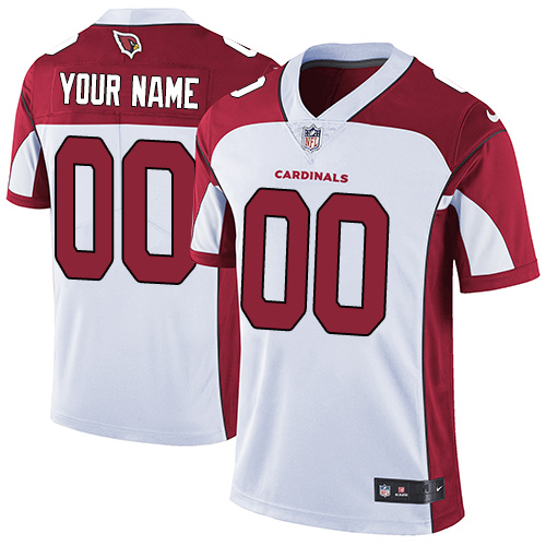 Personalized Arizona Cardinals Elite White Road Youth Jersey NFL Untouchableized jerseys
