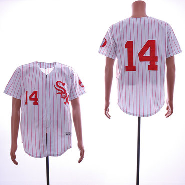 Personalized White Sox 14 Bill Melton White 1972 Throwback Jersey