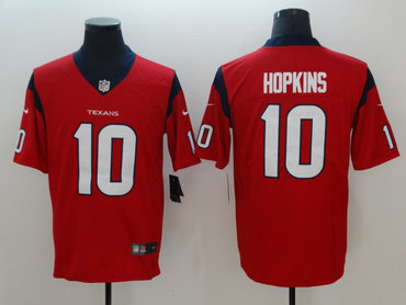 Personalized Texans 10 DeAndre Hopkins Red Untouchable Limited Jersey