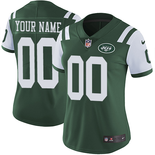Personalized NFL New York Jets Untouchableized Limited Green Home Women’s Jersey