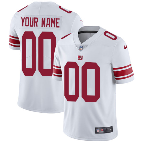 Personalized NFL New York Giants Untouchableized Elite White Road Youth Jersey