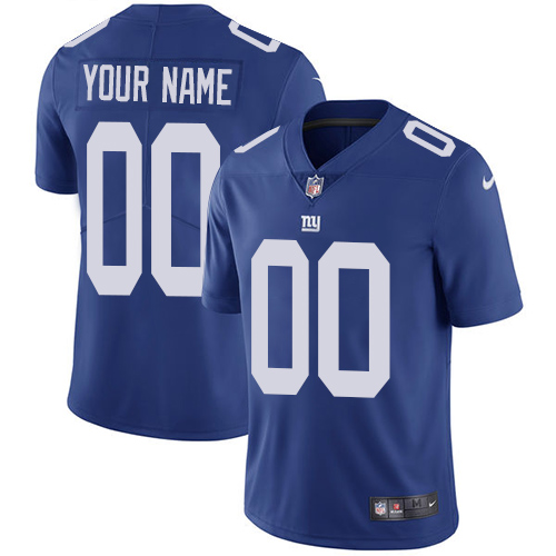 Personalized NFL New York Giants Untouchableized Elite Royal Blue Home Youth Jersey