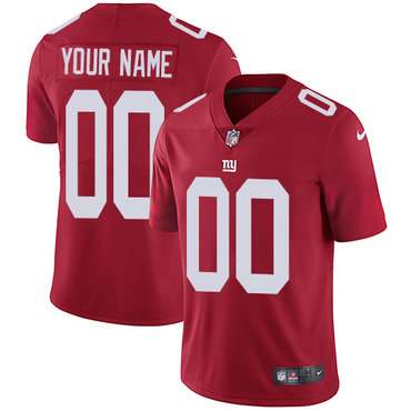 Personalized NFL New York Giants Untouchableized Limited Red Alternate Youth Jersey