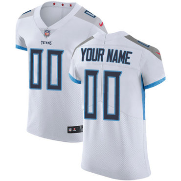 Personalized NFL Tennessee Titans Untouchableized Elite White Road Men’s Jersey