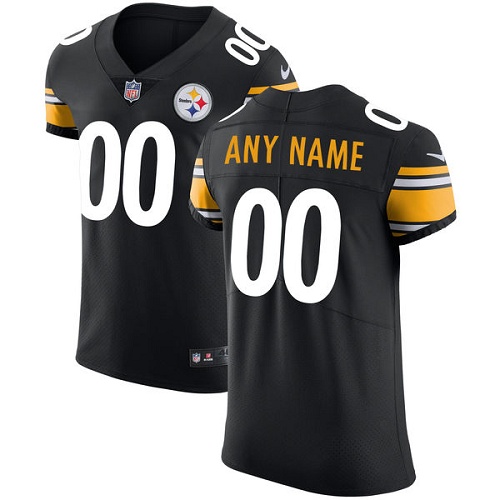 Personalized NFL Pittsburgh Steelers Untouchableized Elite Black Home Men’s Jersey