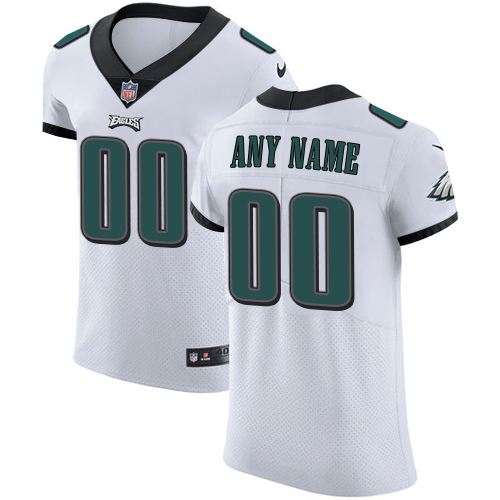 Personalized NFL Philadelphia Eagles Untouchableized Elite White Road Men’s Jersey