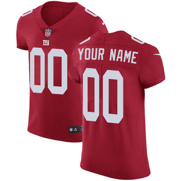Personalized NFL New York Giants Untouchableized Elite Red Alternate Men’s Jersey