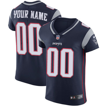 Personalized NFL New England Patriots Untouchableized Elite Navy Blue Home Men’s Jersey