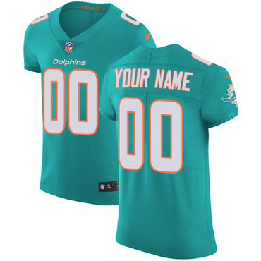 Personalized NFL Miami Dolphins Untouchableized Elite Aqua Green Home Men’s Jersey
