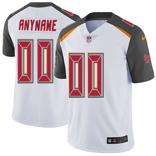 Personalized NFL Tampa Bay Buccaneers Untouchableized Limited White Road Men’s Jersey