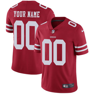Personalized NFL San Francisco 49ers Untouchableized Limited Red Home Men’s Jersey