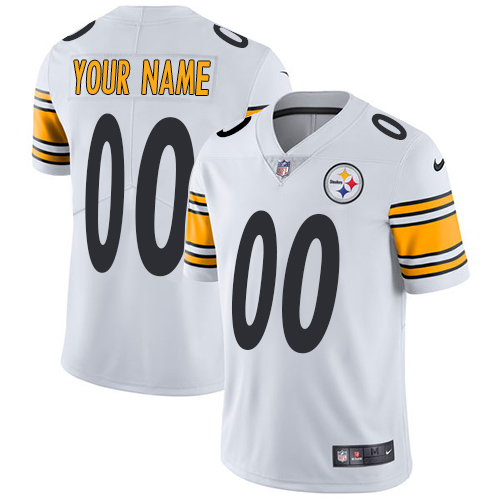 Personalized NFL Pittsburgh Steelers Untouchableized Limited White Road Men’s Jersey