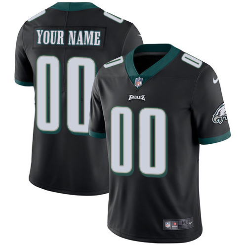Personalized NFL Philadelphia Eagles Untouchableized Limited Black Alternate Men’s Jersey