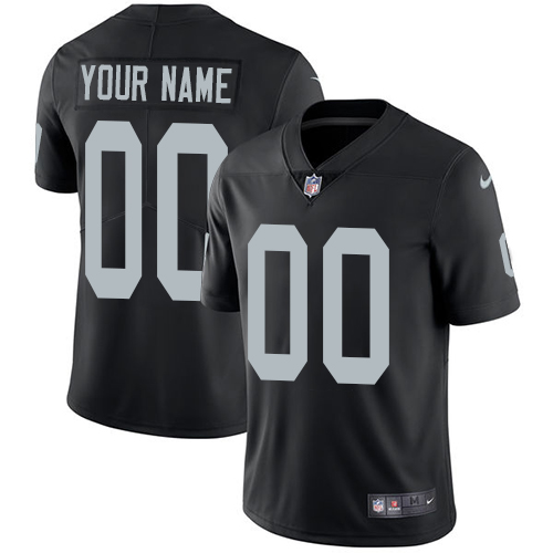 Personalized NFL Oakland Raiders Untouchableized Limited Black Home Men’s Jersey