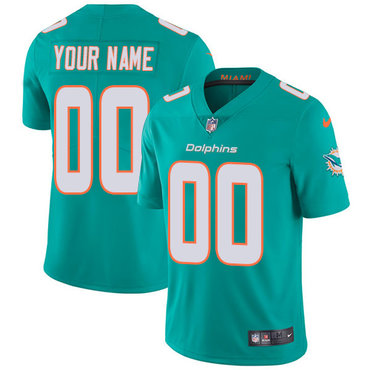 Personalized NFL Miami Dolphins Untouchableized Limited Aqua Green Home Men’s Jersey