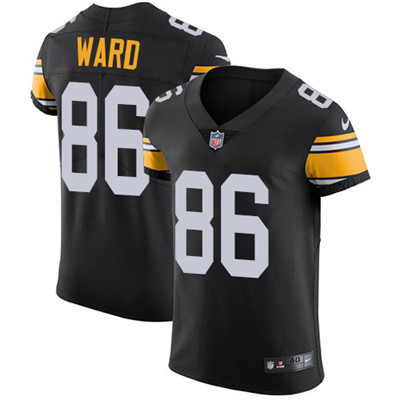 Personalized Steelers #86 Hines Ward Black Alternate Men’s Stitched NFL Untouchable Elite Jersey