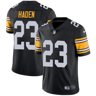 Personalized Steelers #23 Joe Haden Black Alternate Men’s Stitched NFL Untouchable Limited Jersey