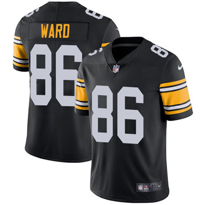 Personalized Steelers #86 Hines Ward Black Alternate Men’s Stitched NFL Untouchable Limited Jersey