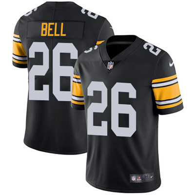 Personalized Steelers #26 Le’Veon Bell Black Alternate Men’s Stitched NFL Untouchable Limited Jersey