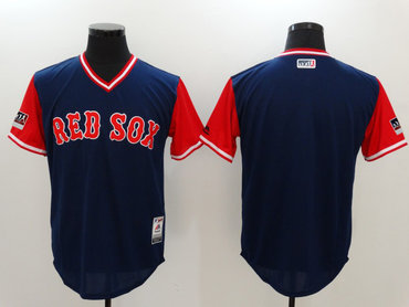 Personalized Red Sox Navy 2018 Players’ Weekend Authentic Team Jersey