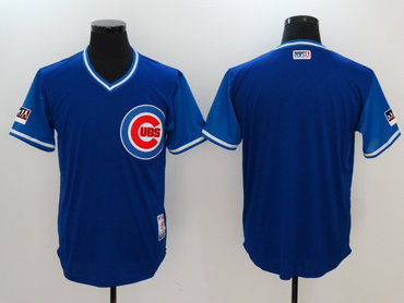 Personalized Cubs Royal 2018 Players’ Weekend Authentic Team Jersey