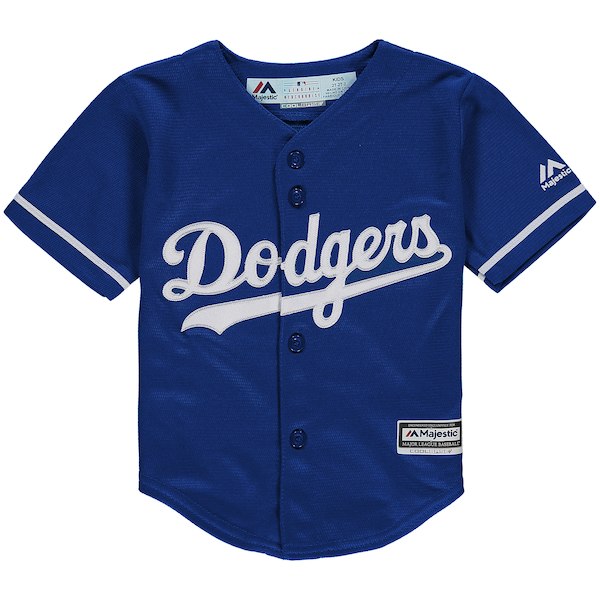 Personalized Los Angel Dodgers Blue Toddler Cool Base Jersey