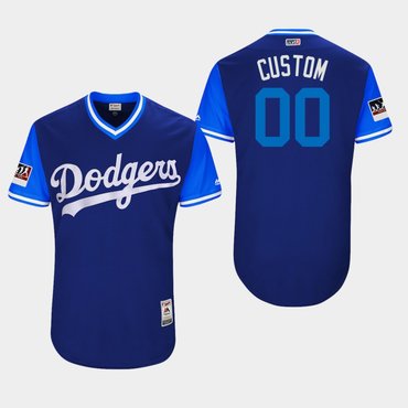 Personalized Custom Los Angeles Dodgers Royal 2018 Players’ Weekend Authentic Team Jersey