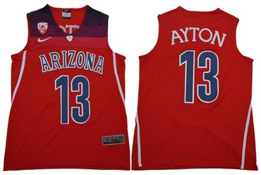 Personalized Wildcats #13 DeAndre Ayton Red Basketball Stitched NCAA Jersey