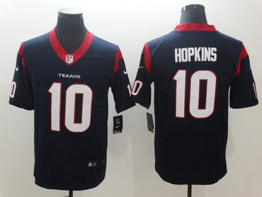 Personalized Texans 10 DeAndre Hopkins Navy Untouchable Limited Jersey