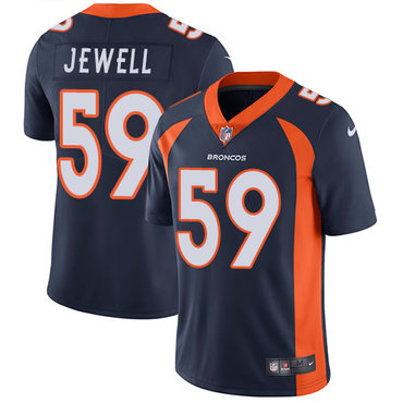 Personalized Broncos #59 Josey Jewell Navy Blue Alternate Men’s Stitched NFL Untouchable Limited Jersey