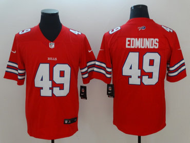 Personalized Bills 49 Tremaine Edmunds Red Untouchable Limited Jersey