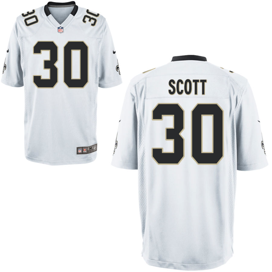 Personalized New Orleans Saints #30 Scott Elite Jersey
