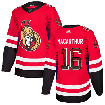 Personalized Senators 16 Clarke MacArthur Red Drift Fashion Jersey