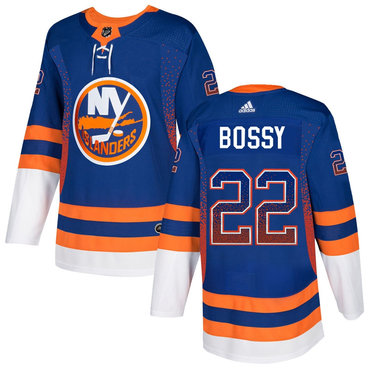 Personalized Islanders 22 Mike Bossy Royal Drift Fashion Jersey