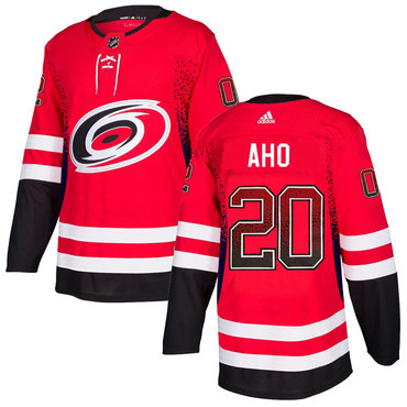 Personalized Hurricanes 20 Sebastian Aho Red Drift Fashion Jersey