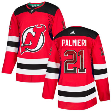 Personalized Devils 21 Kyle Palmieri Red Drift Fashion Jersey