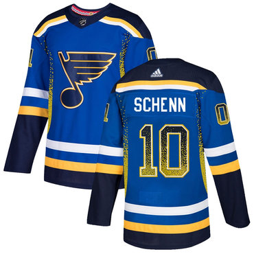 Personalized Blues 10 Brayden Shenn Royal Drift Fashion Jersey