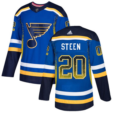 Personalized Blues 20 Alexander Steen Royal Drift Fashion Jersey