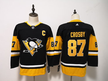 Personalized Penguins 87 Sidney Crosby Youth Jersey