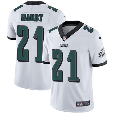 Personalized Eagles #21 Ronald Darby White Men’s Stitched NFL Untouchable Limited Jersey
