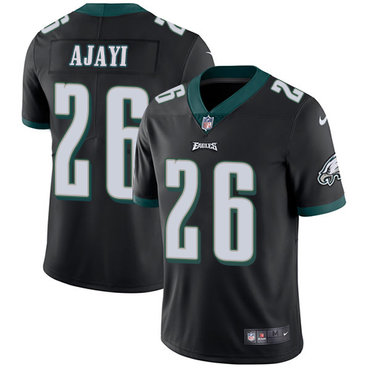 Personalized Eagles #26 Jay Ajayi Black Alternate Men’s Stitched NFL Untouchable Limited Jersey